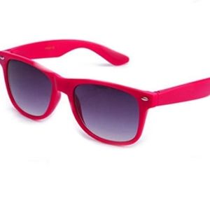 Hot Pink Retro Style Polarized Sunglasses